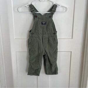 OshKosh B'gosh Baby Olive Green Corduroy Overalls 18m